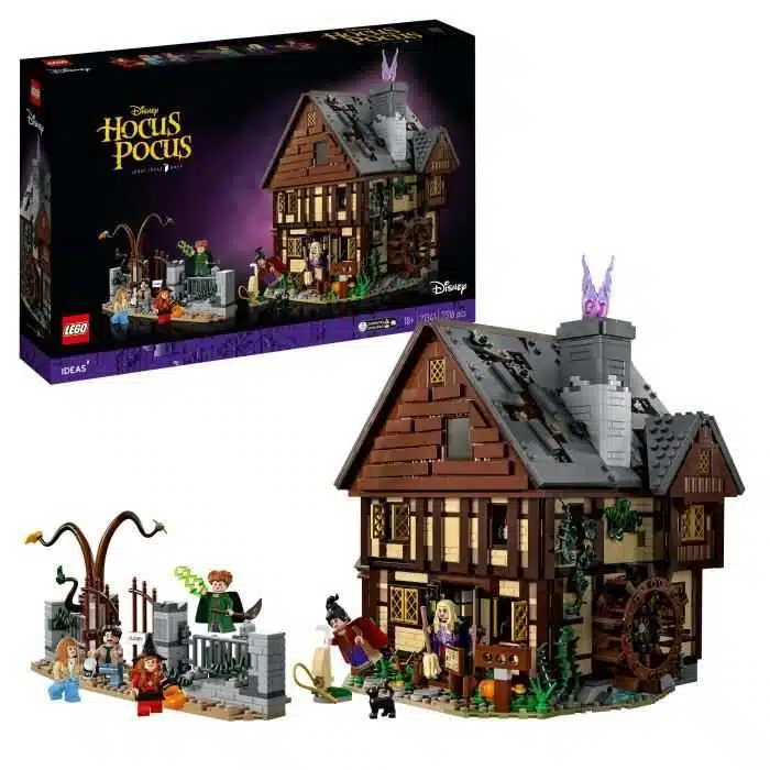 set lego hocus pocus manoir sanderson 2316 pieces