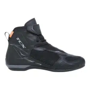 Chaussures moto Dainese Air en noir/gris avec renforts D3O et semelle Groundtrax