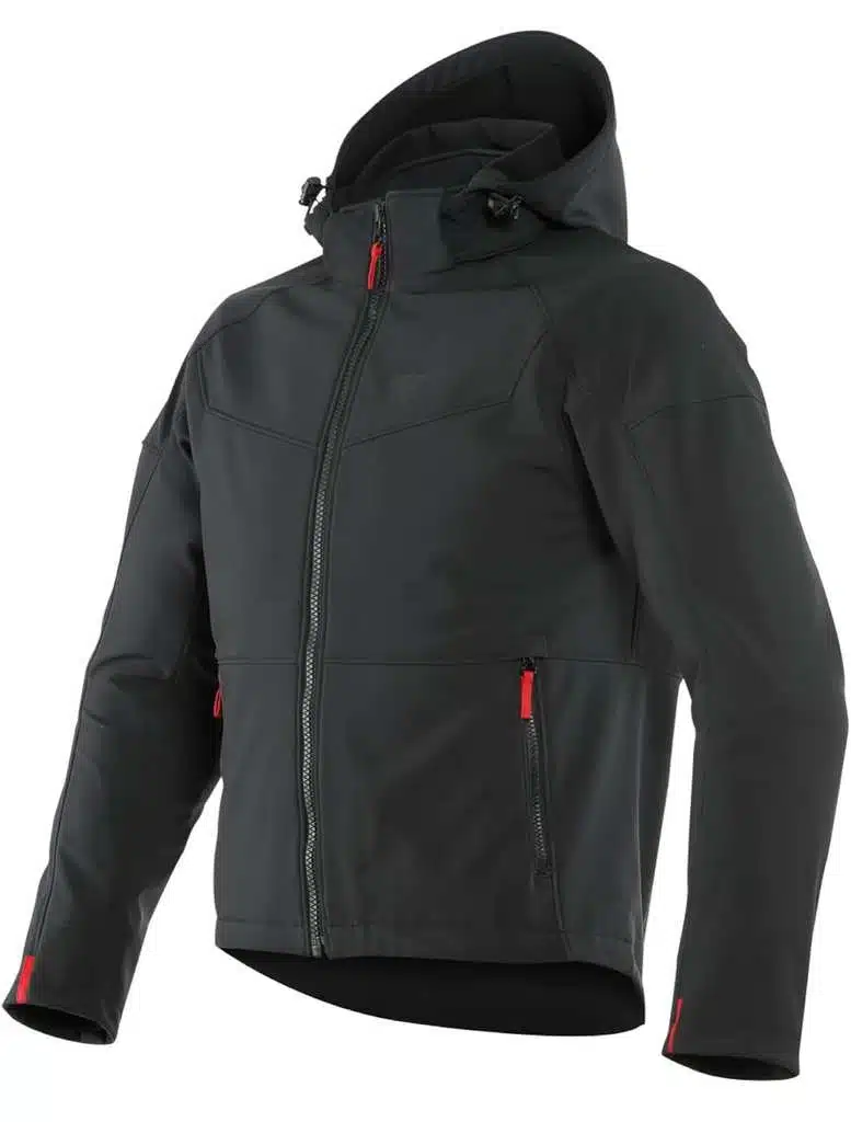 Veste moto Dainese Ignite textile avec protections ProArmor et capuche amovible