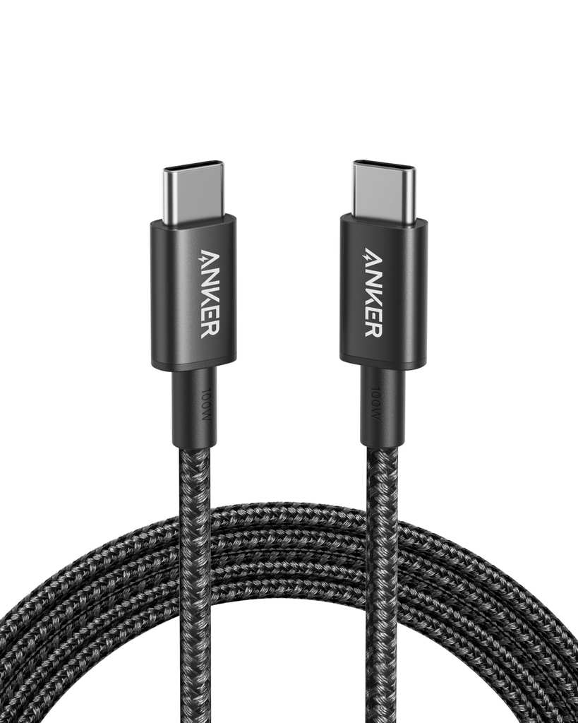 Câble USB-C Anker 100W 1,8 m – câble rapide et durable