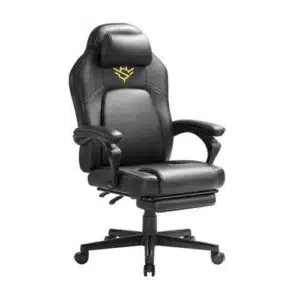 Chaise gaming Songmics ergonomique avec soutien lombaire et accoudoirs réglables - promo France