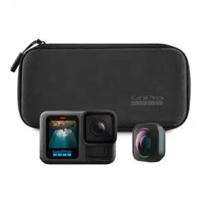 Caméra GoPro 13 Black Ultra Wide avec double objectif grand angle et housse - 4K