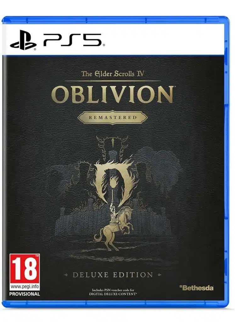 Offre Oblivion Remastered Deluxe sur PS5 et Xbox Series X - Bethesda