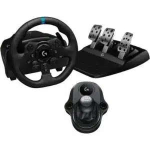 Volant Logitech G923 SE avec levier et pédalier - PS4/PS5/PC, France