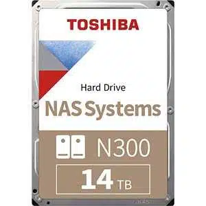 Toshiba N300 14To NAS HDD - 14 TB, 7200 rpm, SATA 6Gb/s, 256 MB cache for NAS in France