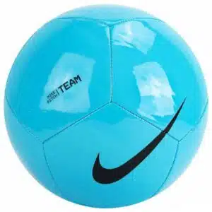 Ballon Nike Pitch Équipe - Ballon de football taille 5 avec vessie en caoutchouc et construction à 12 panneaux