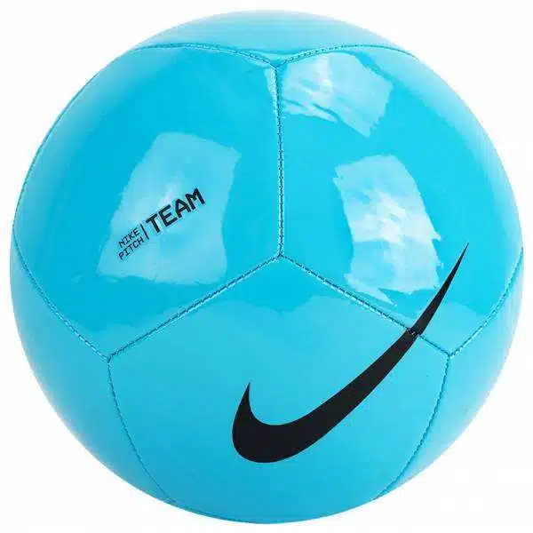 Ballon Nike Pitch Équipe - Ballon de football taille 5 avec vessie en caoutchouc et construction à 12 panneaux