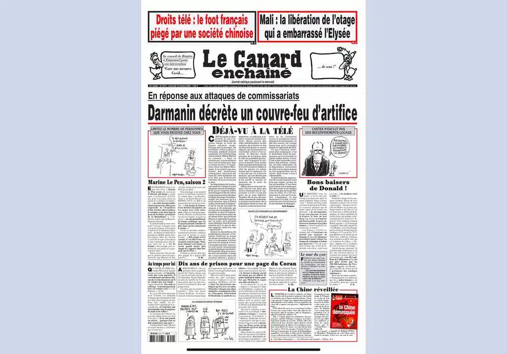 Offre d'abonnement numérique Le Canard Enchaîné pour étudiants en France - 3 €/mois sans engagement