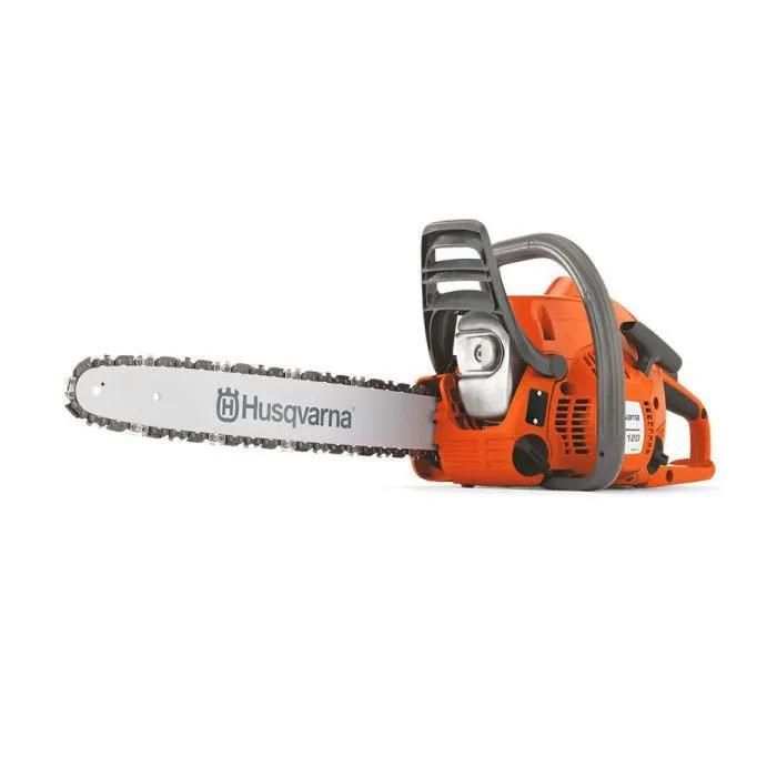 Tronçonneuse Husqvarna 120 Mark II avec guide 35 cm et chaîne 3/8 - PromoFrance