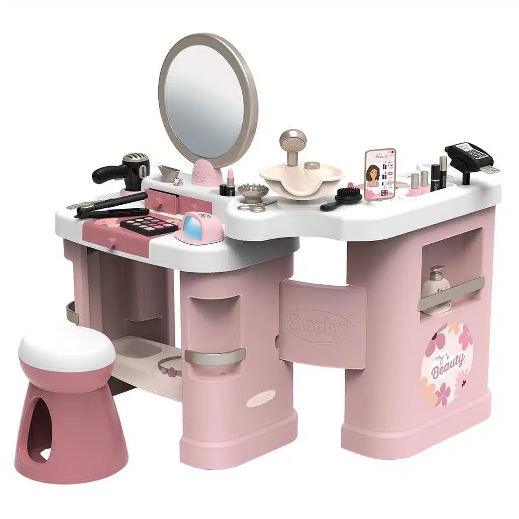 Smoby My Beauty Center 3-en-1 institut de beauté pliable - prix Amazon 50,04€