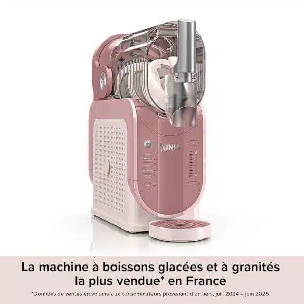 Ninja SLUSHi Frosé machine à granité 2,5 L avec 5 préréglages et WhisperChill