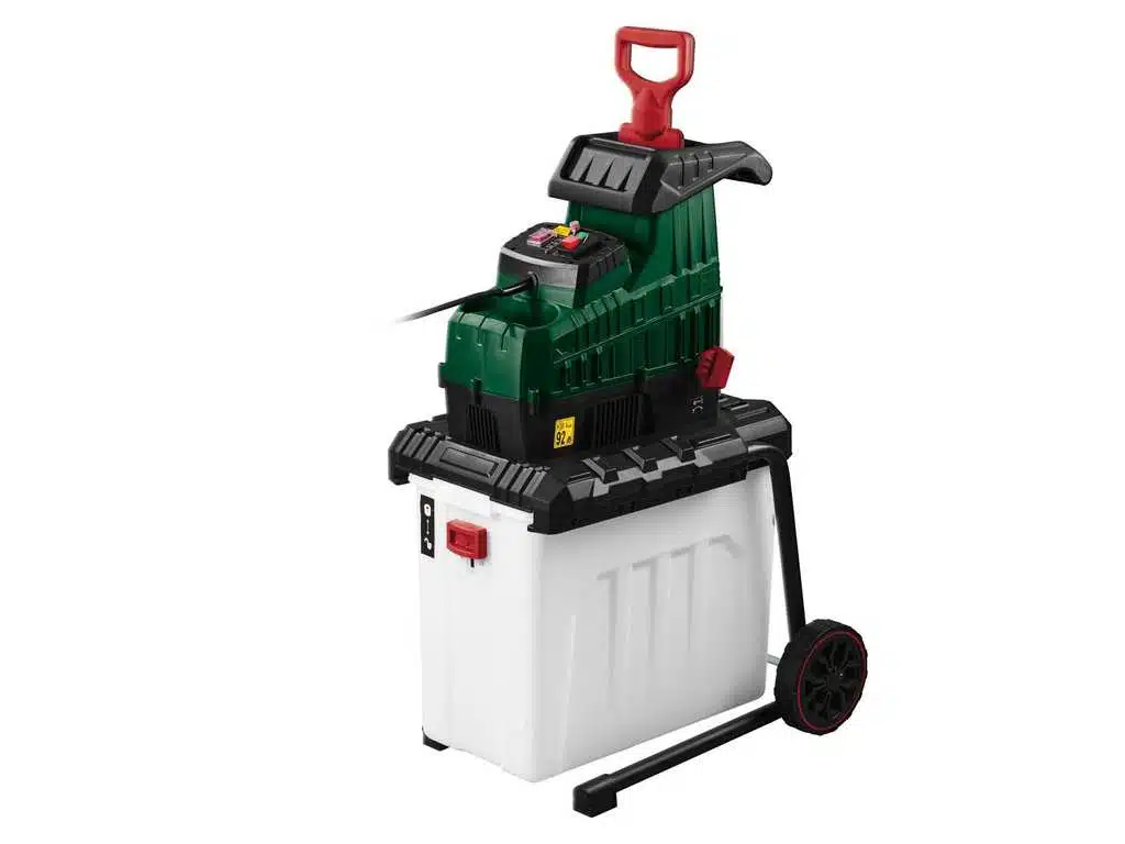 Parkside PWH 2800 C3 Broyeur végétaux: puissance 2800 W, bac 56 L, diamètre 4,2 cm, châssis acier tubulaire
