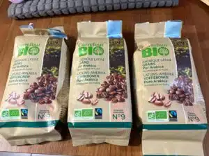 Café bio en grains Carrefour 3x500g – offre limitée Carrefour France