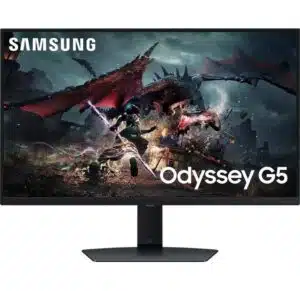 Moniteur Samsung Odyssey G5 32 pouces G50D avec courbure 1000R, IPS et 180 Hz