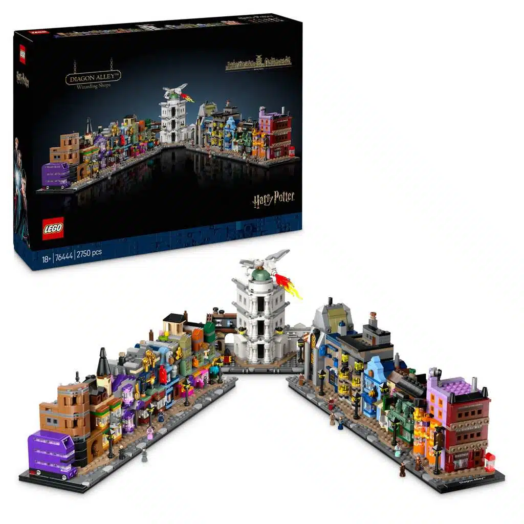 Image produit LEGO Harry Potter 76444 Boutiques Magiques du Chemin de Travers - micro-scale