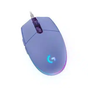 Souris filaire Logitech G203 Violet – capteur 8000 PPP, LIGHTSYNC RGB et 6 boutons personnalisables