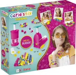 Bracelets enfants Lansay CUTIE STIX Original kit création perles colorées sécurité