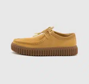 Clarks Torhill Lo Havane – daim Dark Sand, chaussures casual, confort durable