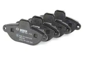 Plaquettes de frein Bosch BP571 avant, sans cuivre, WVA 21436