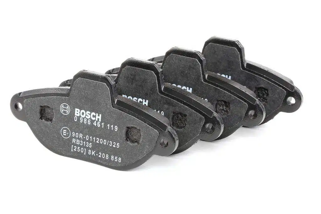 Plaquettes de frein Bosch BP571 avant, sans cuivre, WVA 21436