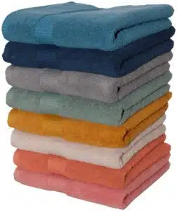Serviette Tissaia 50x100 cm coton 600 g/m² chez E.Leclerc