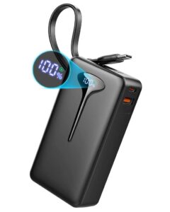 Batterie externe Hosgubo 10000mAh avec charge rapide 22,5W et 3 ports USB-A/USB-C intégré