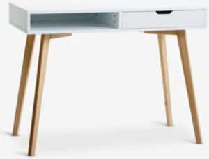 Bureau Tamholt 50x100 cm Blanc Naturel – Jysk France
