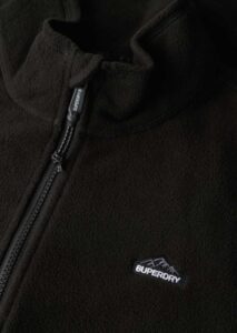 Veste polaire zippée Superdry avec col montant - exclusivité locale