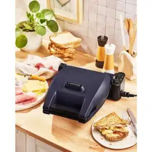 Gaufrier Lagrange Premium - gaufres et croque-monsieur, 1200 W, fabriqué près de Lyon