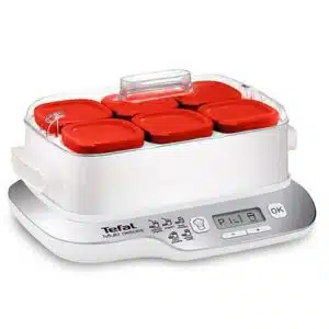 TEFAL Yaourtière Multi Delices Express 450W avec 6 pots en verre