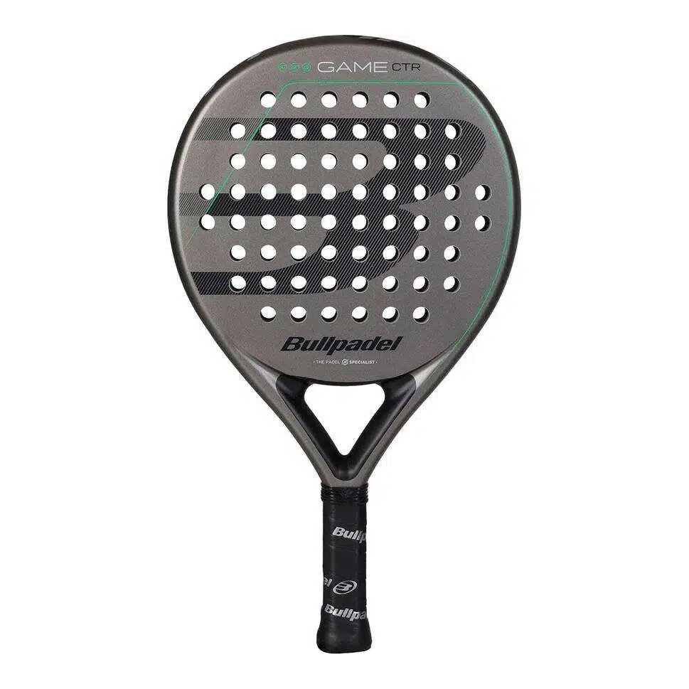 Raquette Bullpadel Game CTR Dark Grey - contrôle et précision pour padel