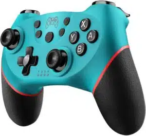 Manette Diswoe sans fil Switch 2/Lite/OLED: gyroscope, double vibration et autonomie 8-10h