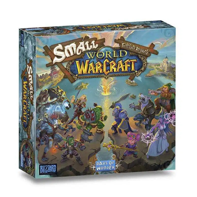 Small World of Warcraft par Asmodee – édition Warcraft sur plateau coloré et accessible dès 10 ans