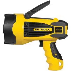 Lampe LED Stanley FatMax 920 lumens, lampe de poche rechargeable avec poignée pivotante et autonomie jusqu'à 7 heures