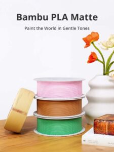 Bobines PLA et PETG compatibles Bambu Lab – pack de 10, impression 3D fiable