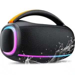 Enceinte Bluetooth Ajblg 80W IPX7 LED RGB