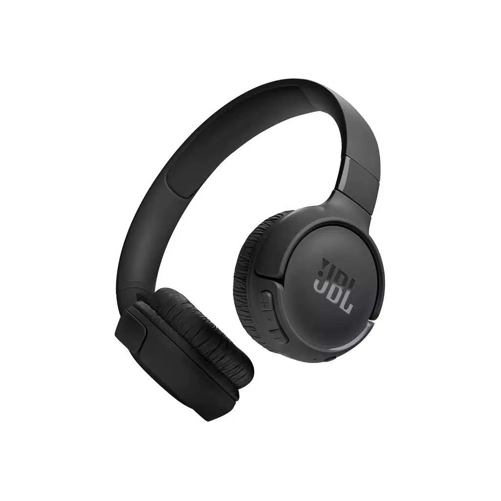 Casque JBL Tune 520BT Noir sans fil avec autonomie jusqu'à 57h, Bluetooth 5.3 et micro pour appels