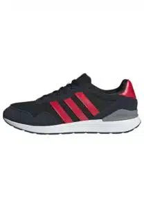 Chaussures Adidas Run 60s 4.0 en cuir et textile - tailles et couleurs variées, France