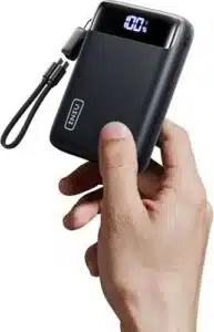 Batterie externe INIU 20000mAh avec affichage numérique et charge rapide 22,5W – DealZen France
