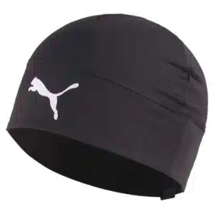 Bonnet Puma TeamLiga Jr pour enfant sans rebord avec logo Puma sur le devant, chaleur légère et style pro
