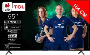 TCL 65C61K Mini LED 4K TV 65 pouces – fiche produit en France