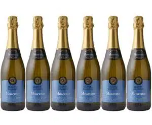 Pack Signore Giuseppe Moscato Spumante Dolce 6x0,75 L – bulles festives, notes pêche et fleurs