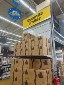 Hotte aspirante inclinée Castorama en promotion 69€