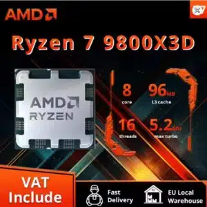 Processeur AMD 9800X3D pour gaming – offre France, performance et stabilité
