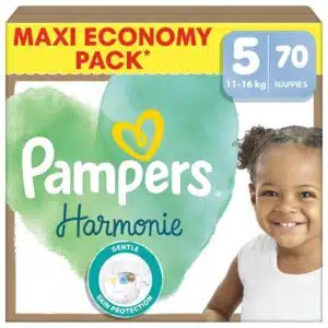 Couches Pampers Harmonie taille 5 11-16 kg avec cagnotte