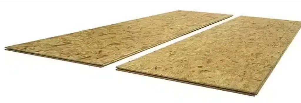 Dalle OSB3 extérieure 205x67,5 cm épaisseur 18 mm pour revêtement de sol extérieur