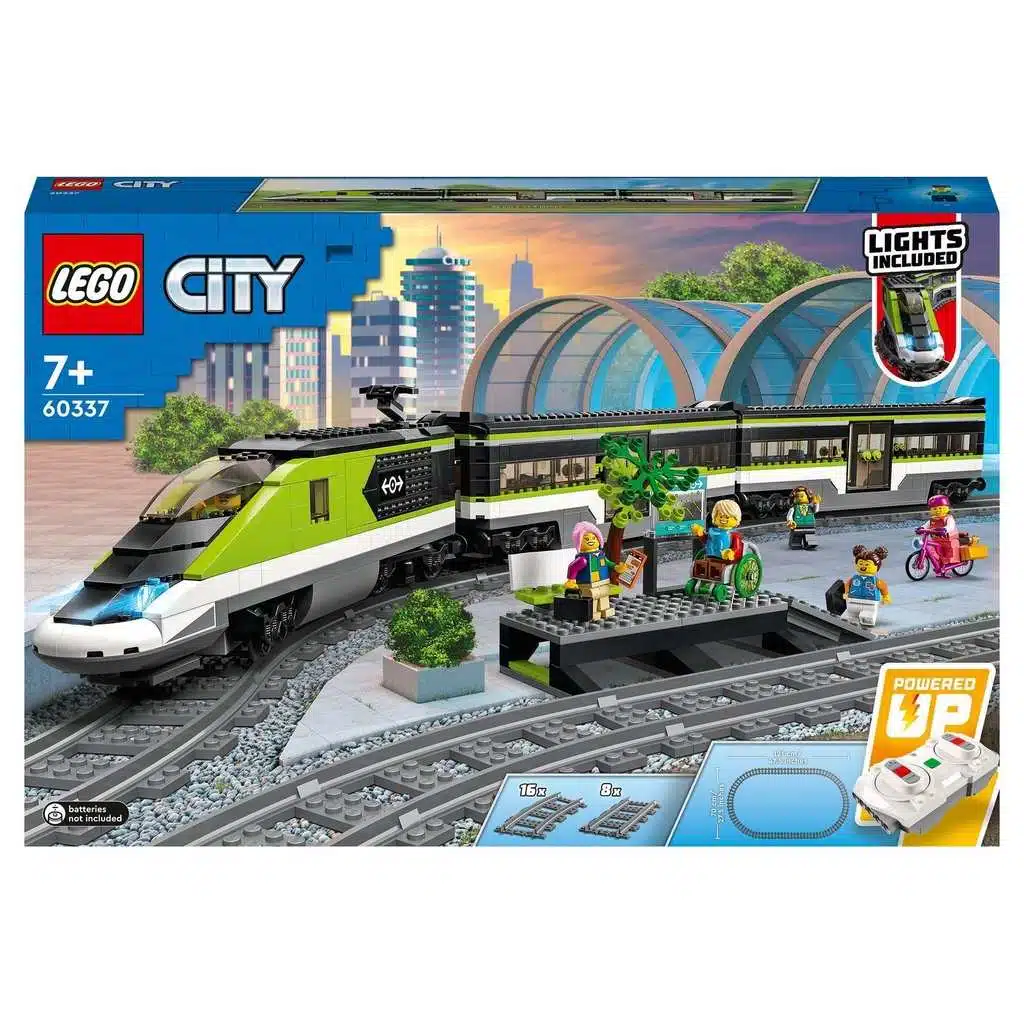Train LEGO City 60337 Express avec cagnotte et bons d'achat – offre promotionnelle Auchan