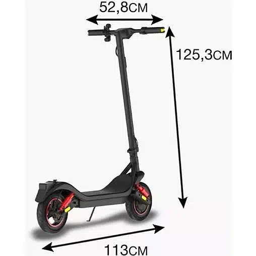 Trottinette WISPEED AIRO V10 noir par Boulanger - offre limitée