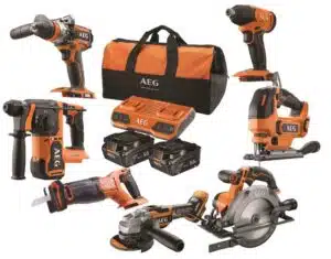 Offre AEG: outil nu + batterie 4Ah et chargeur inclus chez Leroy Merlin Venissieux