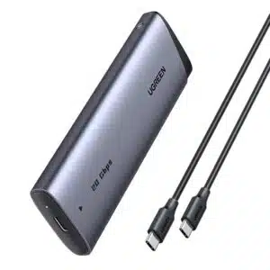 Boîtier M.2 USB-C UGREEN 20 Gbps compatible NVMe/SATA, multi-plateformes (Windows, macOS, Linux)
